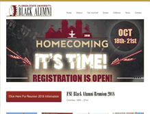 Tablet Screenshot of fsublackalumni.org